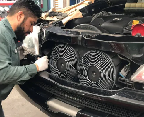 Radiator Fan Motor Replacement